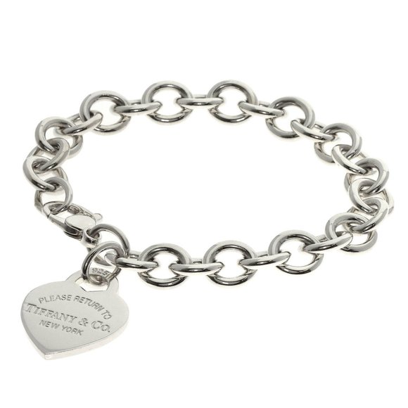 TIFFANY & CO. Silver Charm Bracelet - Picture 1 of 9